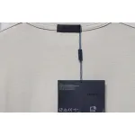 Prada 24ss Crown Medal Letter Embroidered Short Sleeve Gray Green
