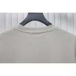 Prada 24ss Crown Medal Letter Embroidered Short Sleeve Gray Green