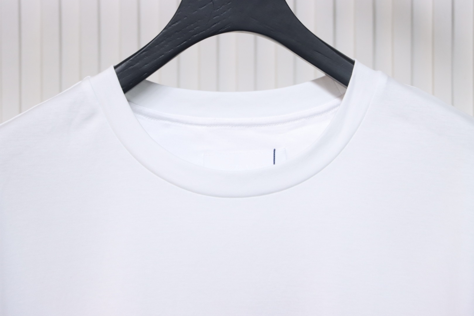 Prada 25ss chest embroidered patch logo short sleeve White