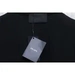 Prada New Chest Triangle Pocket Polo Short Sleeve black