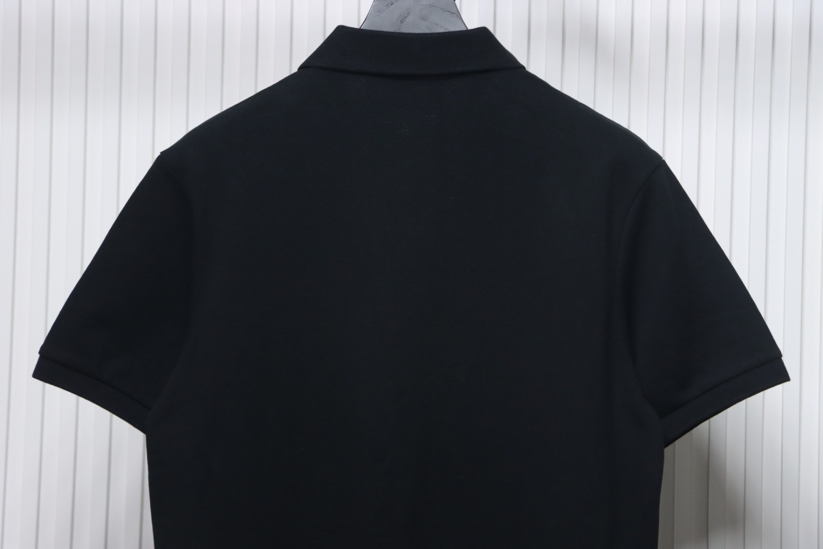 Prada New Chest Triangle Pocket Polo Short Sleeve black