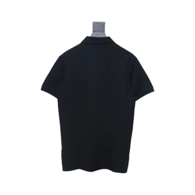 Prada New Chest Triangle Pocket Polo Short Sleeve black 02