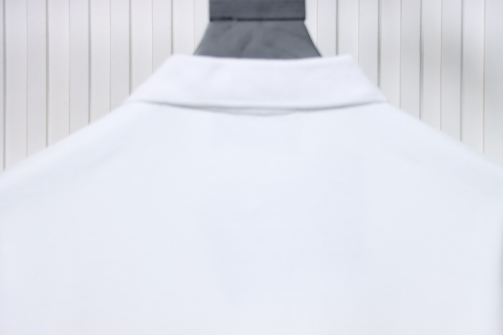 Prada New Chest Triangle Pocket Polo Short Sleeve White