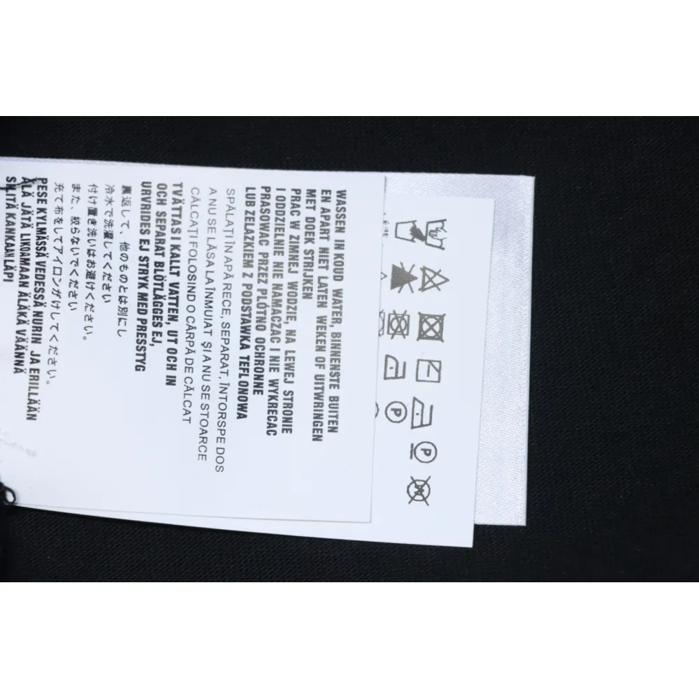 Prada PRD three-dimensional triangle logo short sleeve black