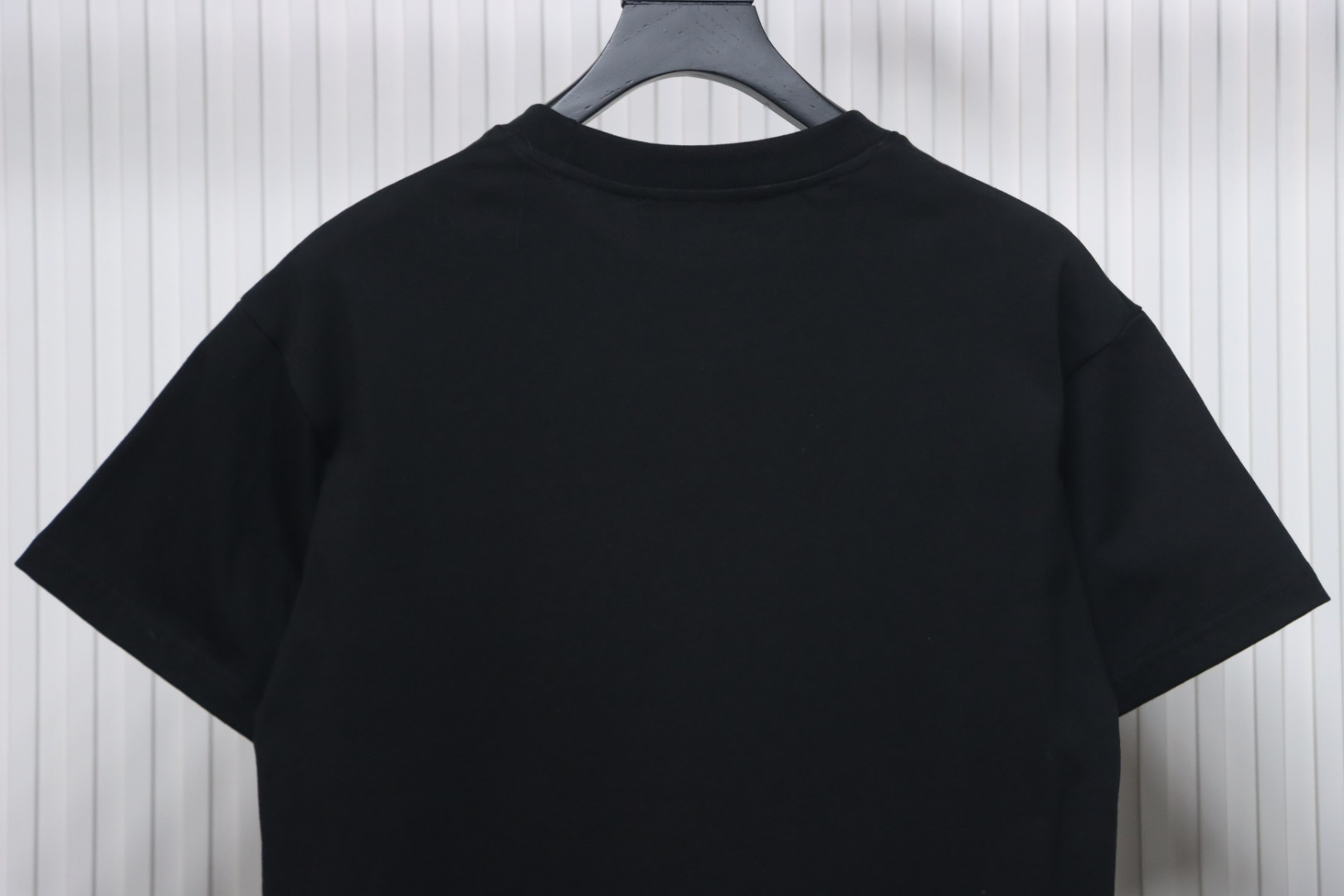 Prada PRD three-dimensional triangle logo short sleeve black