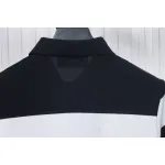 Prada Striped Polo Short Sleeve black