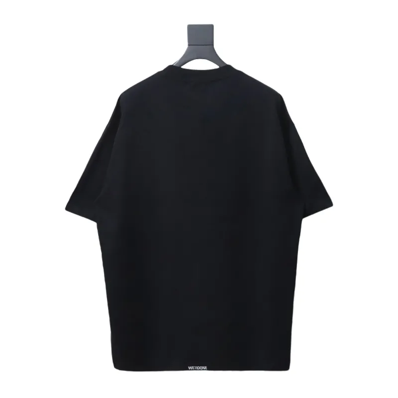 Prada 25ss chest embroidered patch logo short sleeve