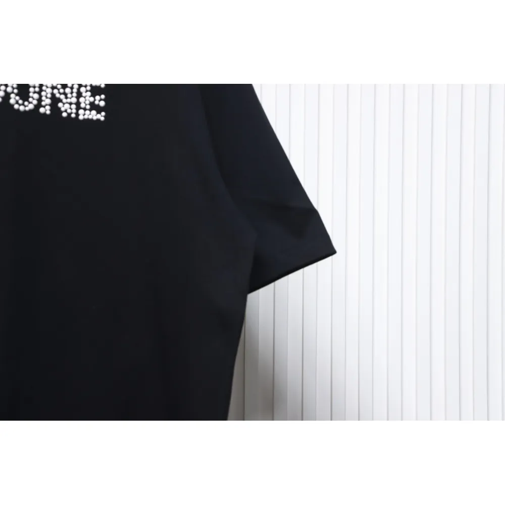 Prada 25ss chest embroidered patch logo short sleeve