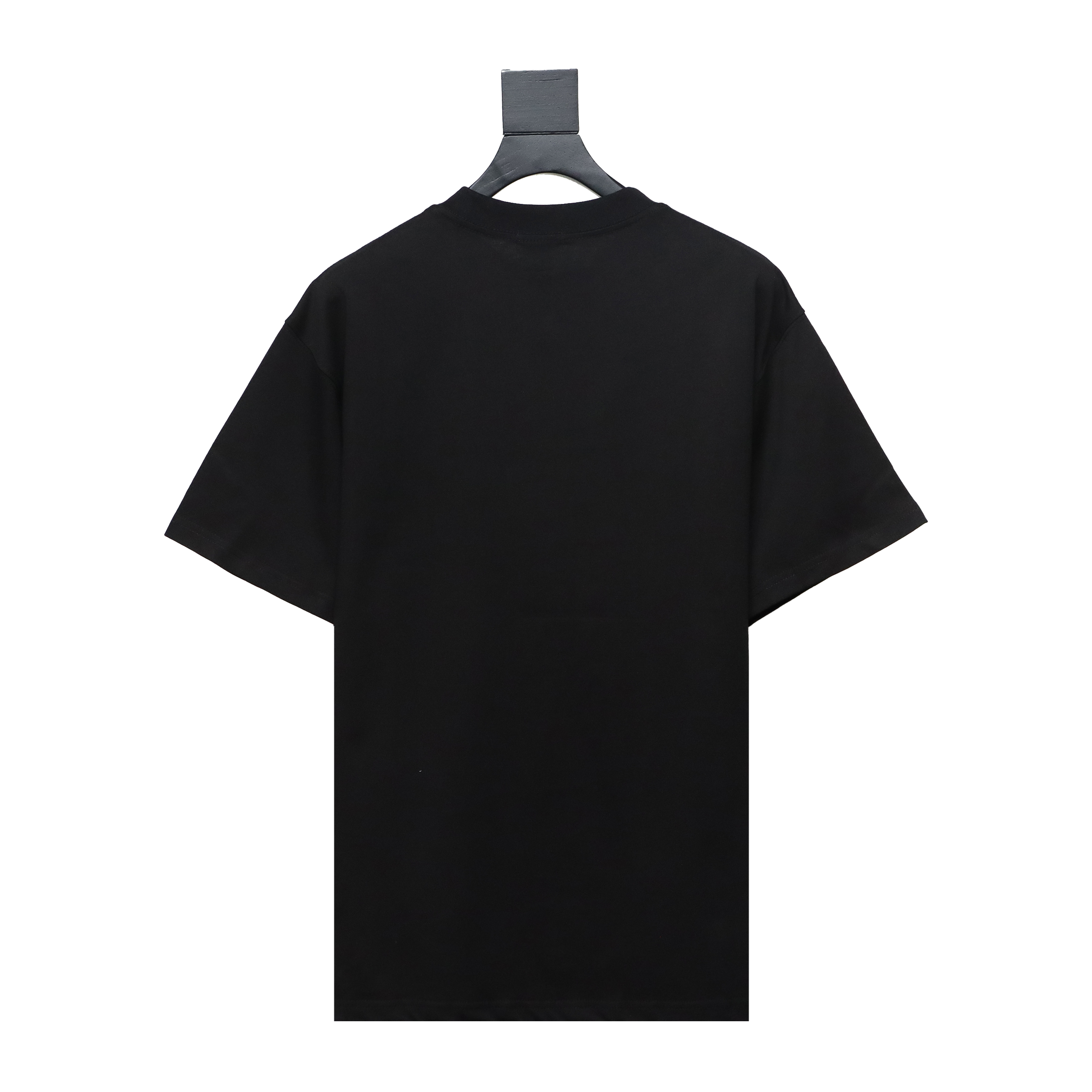 WE11DONE Rainbow Love Bear Print Short Sleeve T-Shirt Black