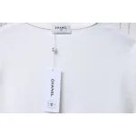 Chanel 24ss heart short-sleeved T-shirt White