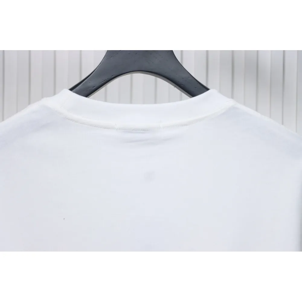 Chanel 24ss heart short-sleeved T-shirt White