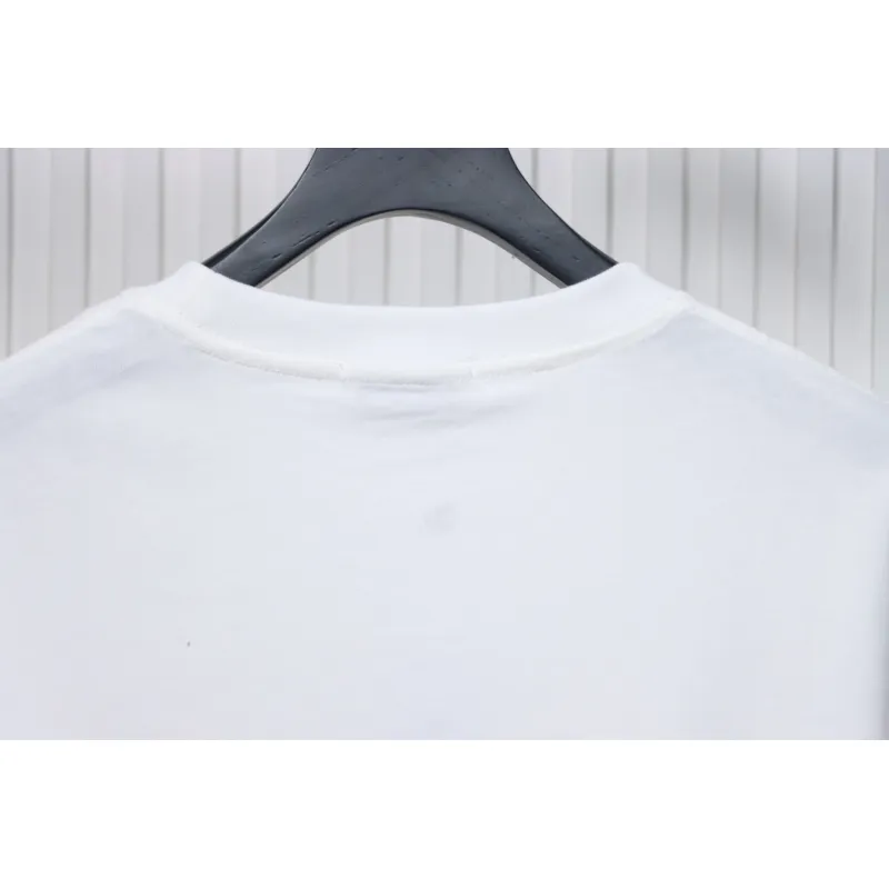 Chanel 24ss heart short-sleeved T-shirt White