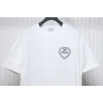 Chanel 24ss heart short-sleeved T-shirt White