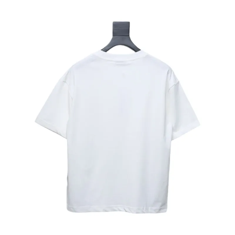 Chanel 24ss heart short-sleeved T-shirt White