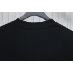 Chanel 24ss heart short-sleeved T-shirt Black