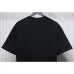 Chanel 24ss heart short-sleeved T-shirt Black