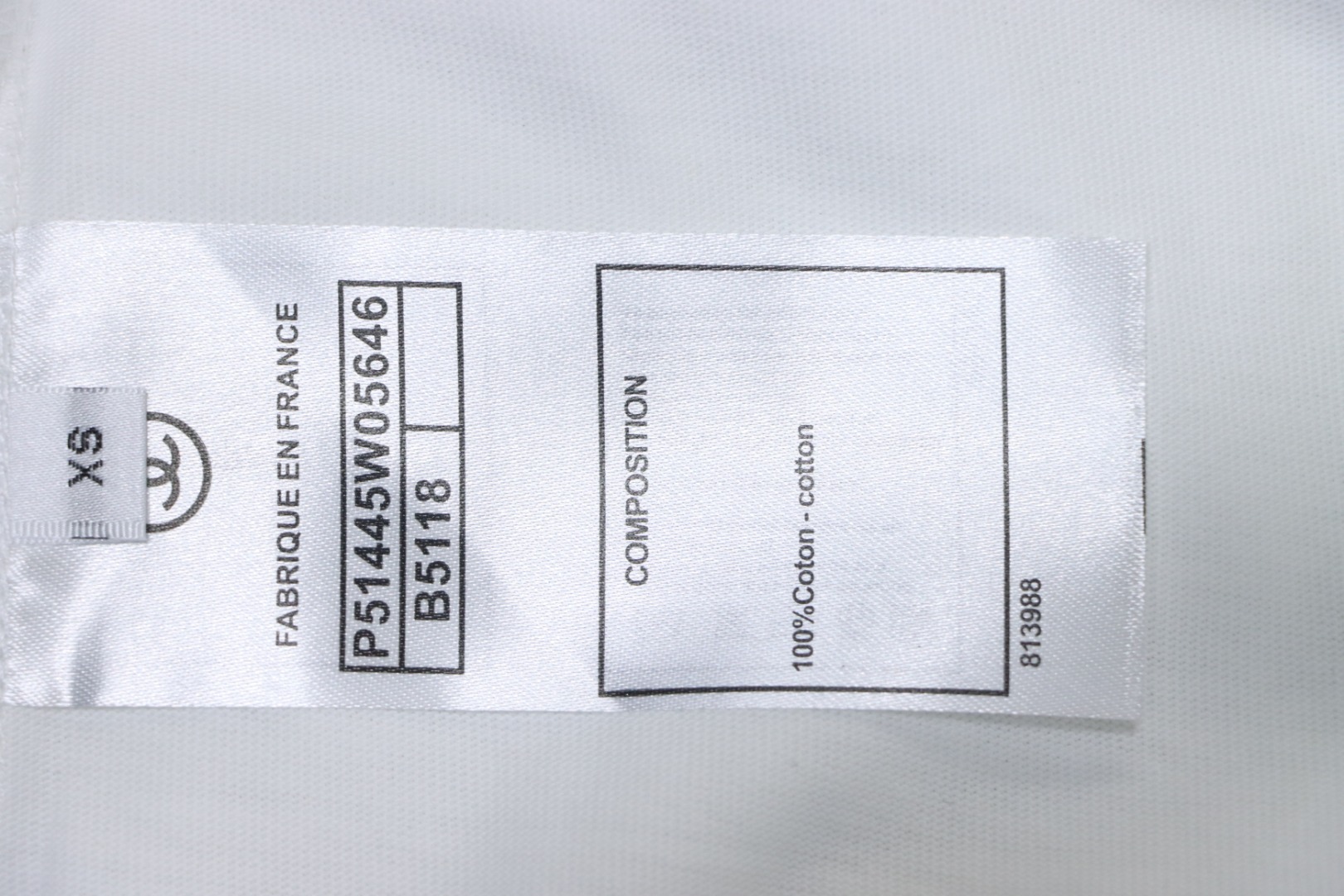 Chanel Pearl Circle Letter Short Sleeve T-shirt