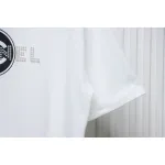 Chanel Pearl Circle Letter Short Sleeve T-shirt