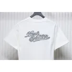 Louis Vuitton 25ss hemp rope knot embroidered short sleeves White