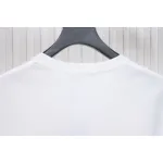 Louis Vuitton LV 25SS flocked logo short-sleeved T-shirt White