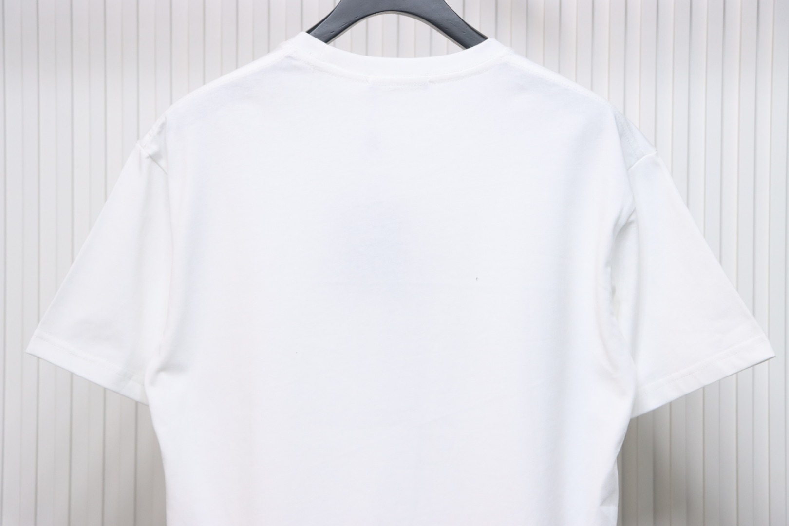Louis Vuitton LV 25SS flocked logo short-sleeved T-shirt White