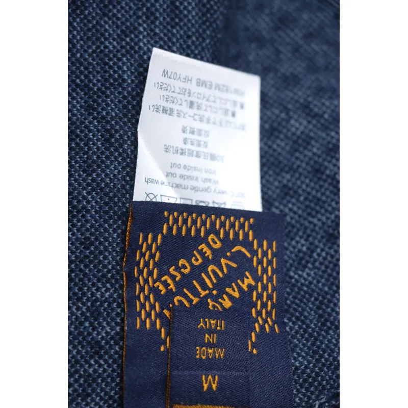 Louis Vuitton LV 25ss New Pharrell Chessboard Short Sleeve T-Shirt Blue