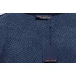 Louis Vuitton LV 25ss New Pharrell Chessboard Short Sleeve T-Shirt Blue