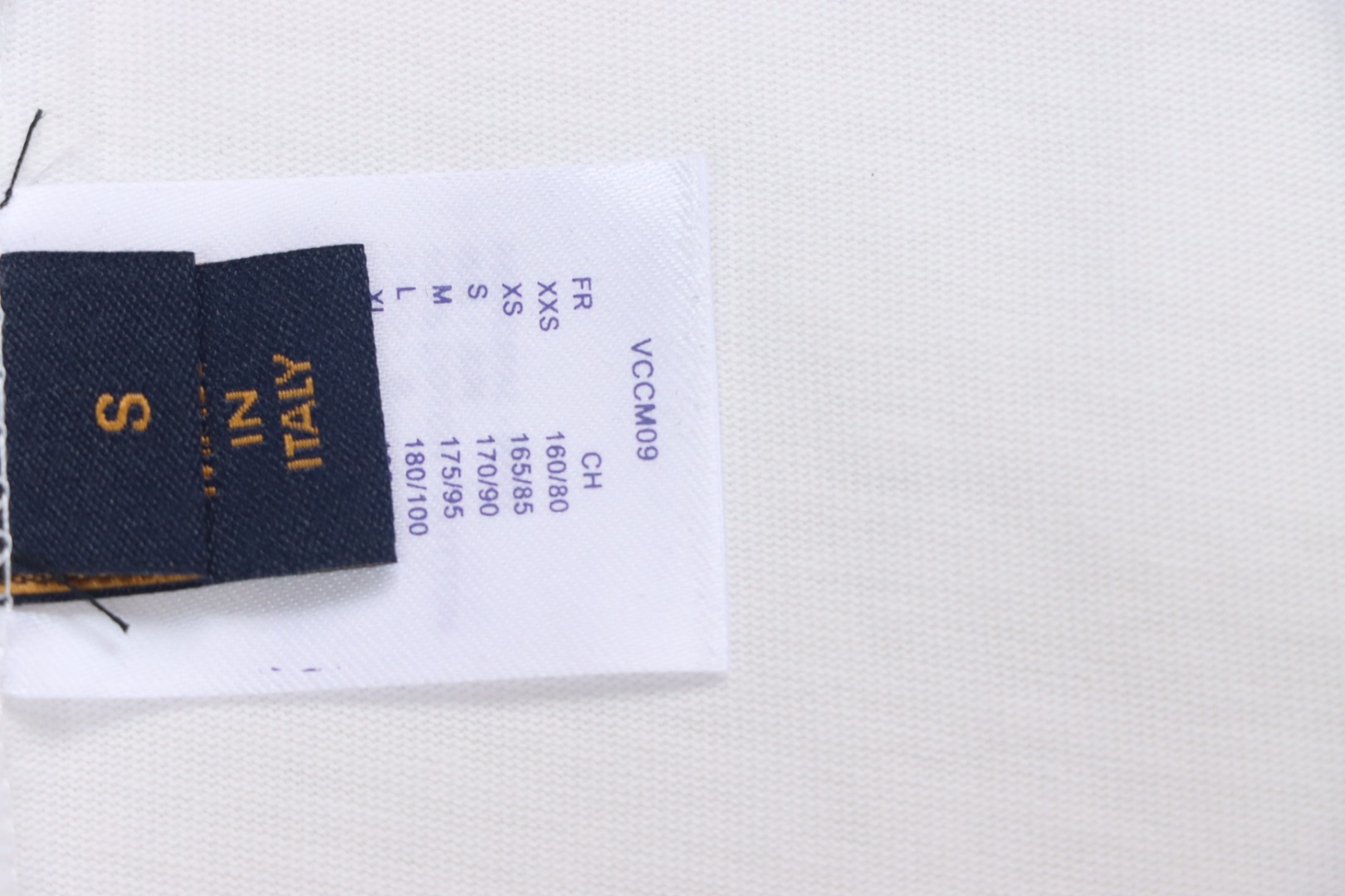 Louis Vuitton colorful letter logo print short sleeve white