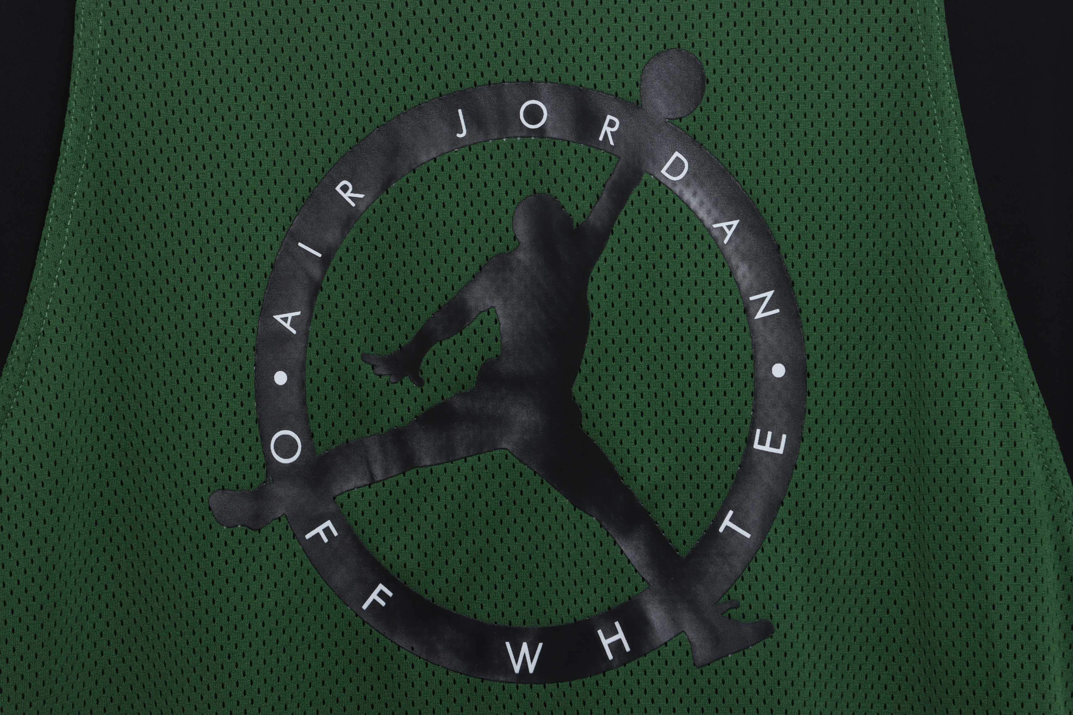 Jordan co-branded OW limited edition fake two-piece short-sleeved