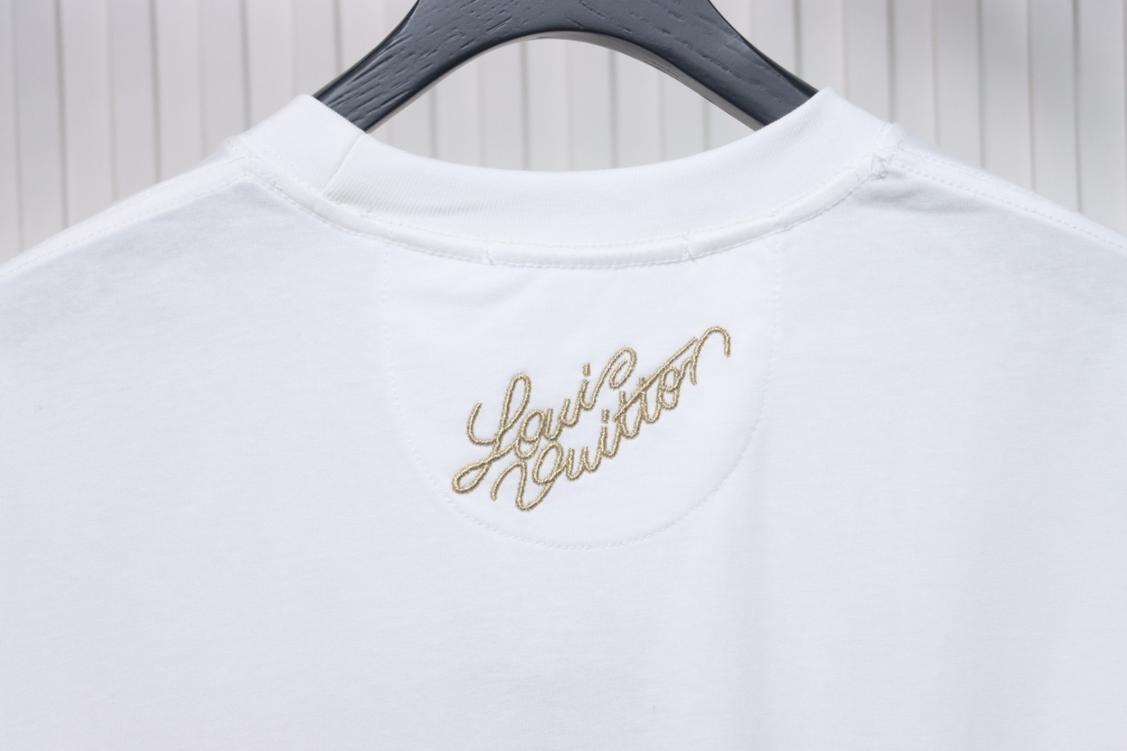 Louis Vuitton 2025ds Double Dog Logo Crew Neck Short Sleeve