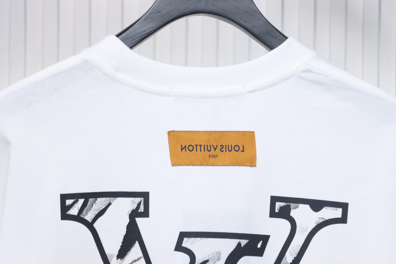 Louis Vuitton 2025ss classic logo printed short sleeves white