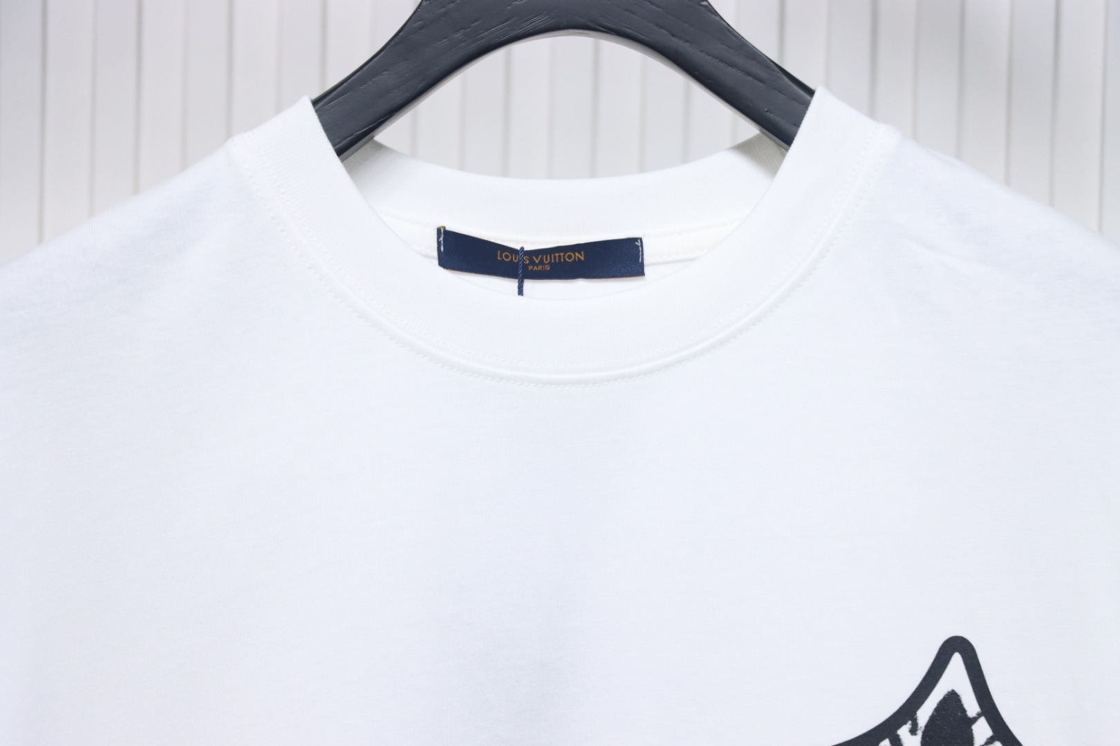 Louis Vuitton 2025ss classic logo printed short sleeves white