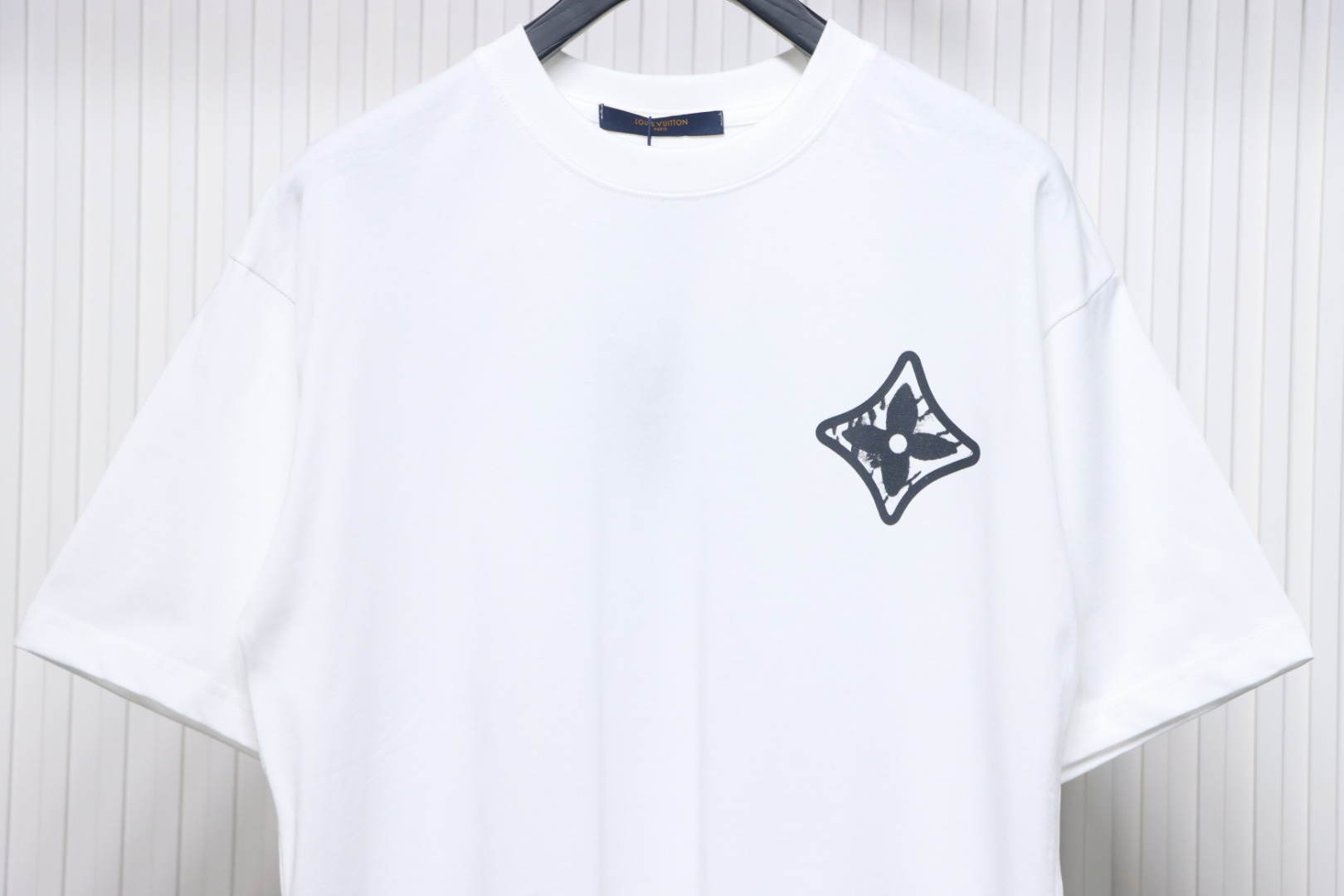 Louis Vuitton 2025ss classic logo printed short sleeves white