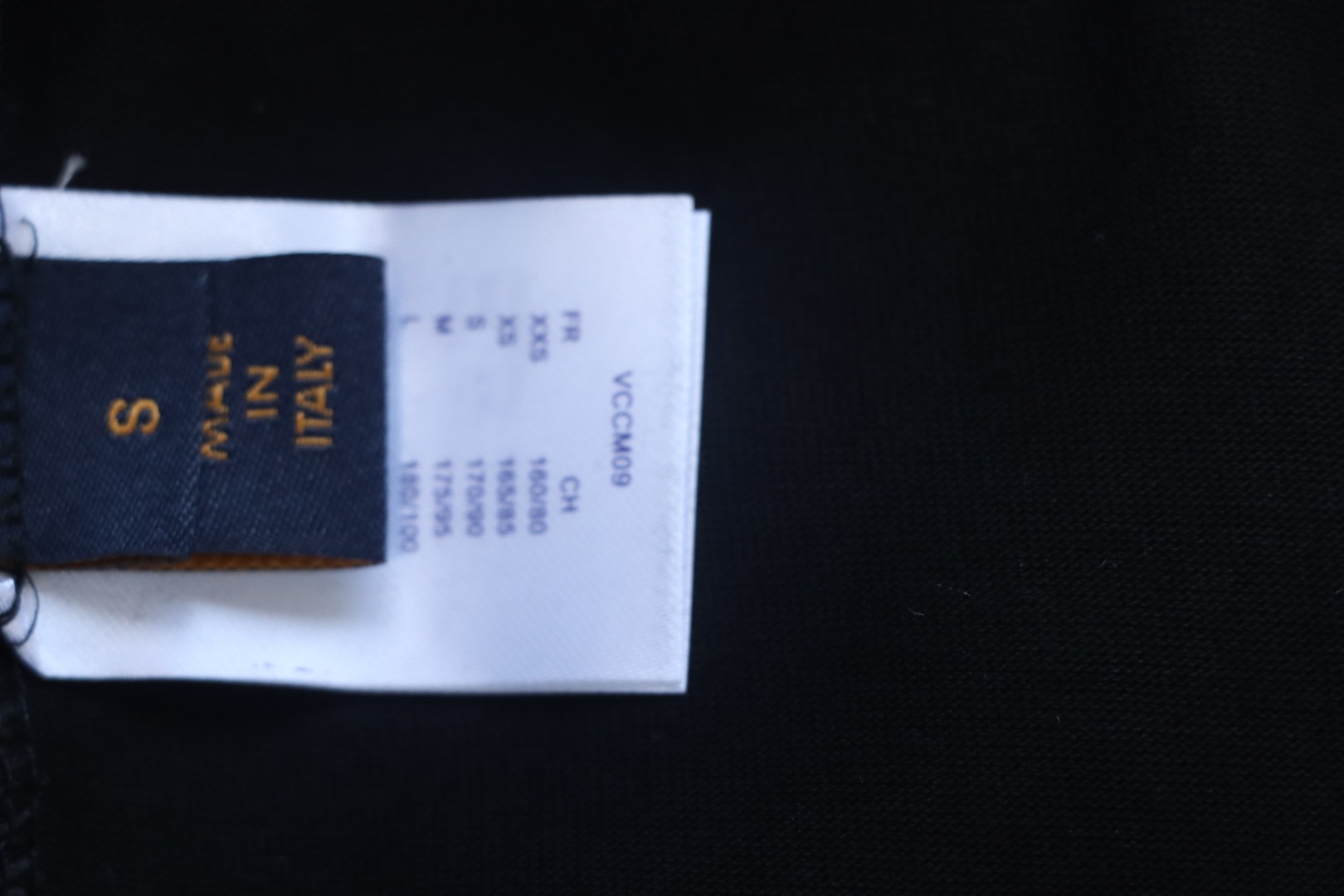 Louis Vuitton 2025ss Lettering Round Neck Short Sleeve Black