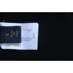 Louis Vuitton 2025ss Lettering Round Neck Short Sleeve Black
