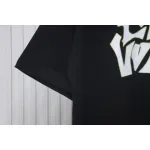 Louis Vuitton 2025ss Lettering Round Neck Short Sleeve Black