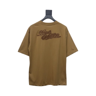 Louis Vuitton 2025ss rope embroidery short sleeves khaki 02
