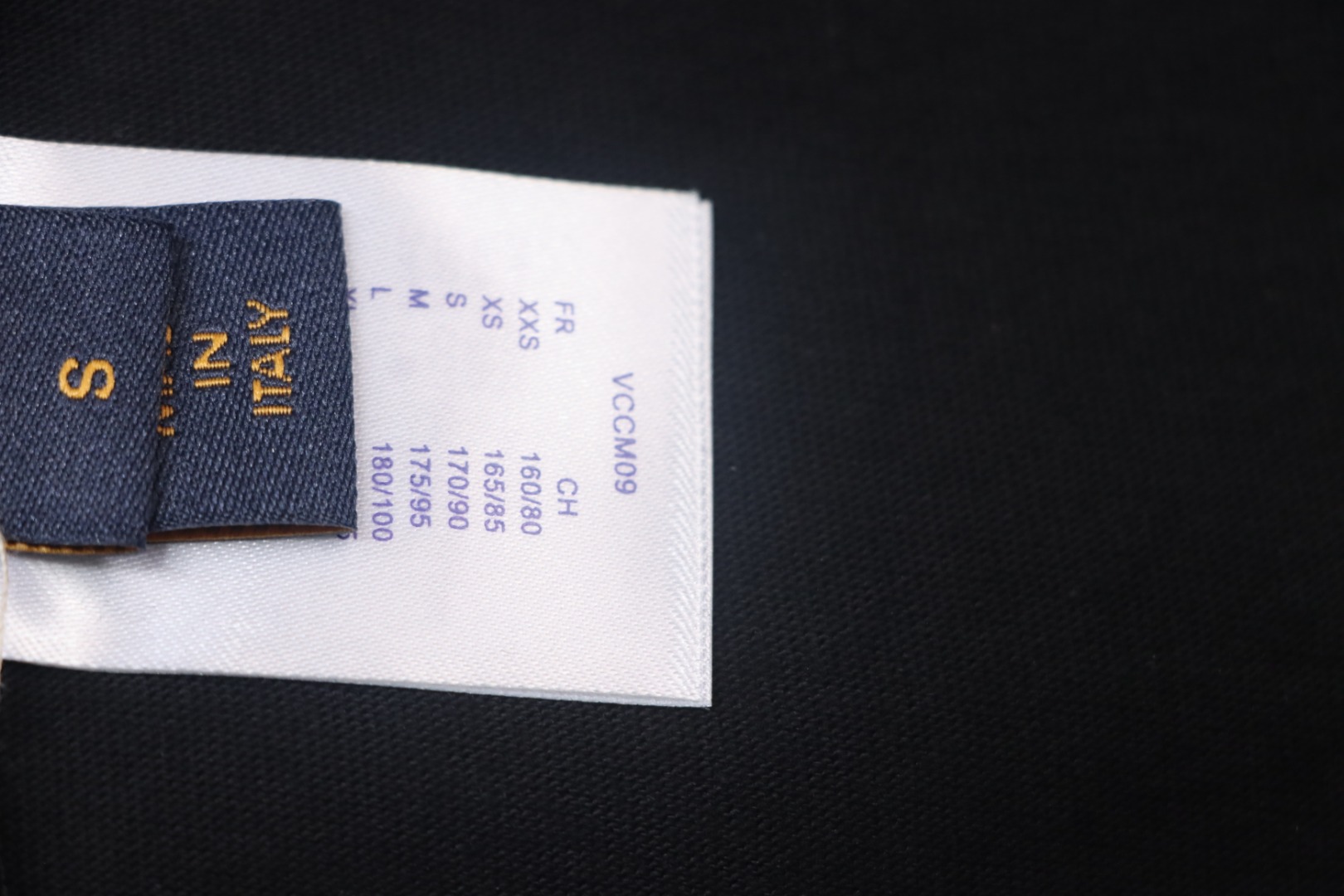 Louis Vuitton 2025ss Snowboard Gold Foil Round Neck Short Sleeve black