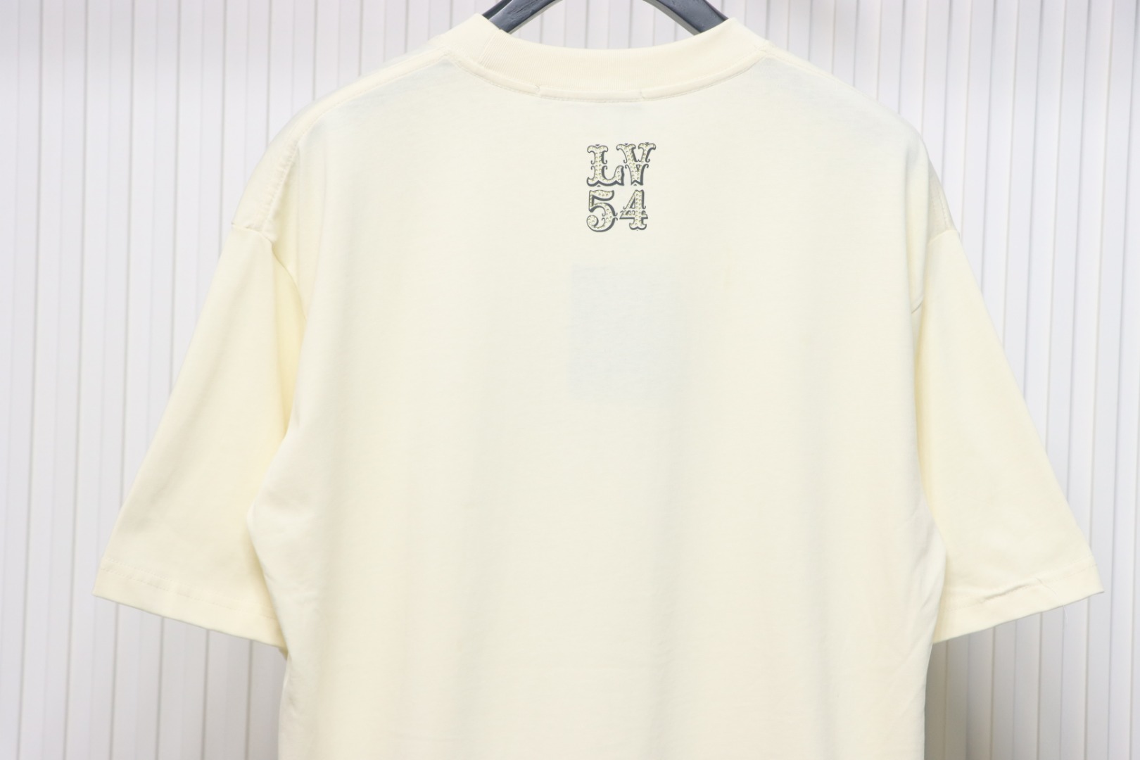 Louis Vuitton 2025ss snowflake metal diamond short sleeve beige