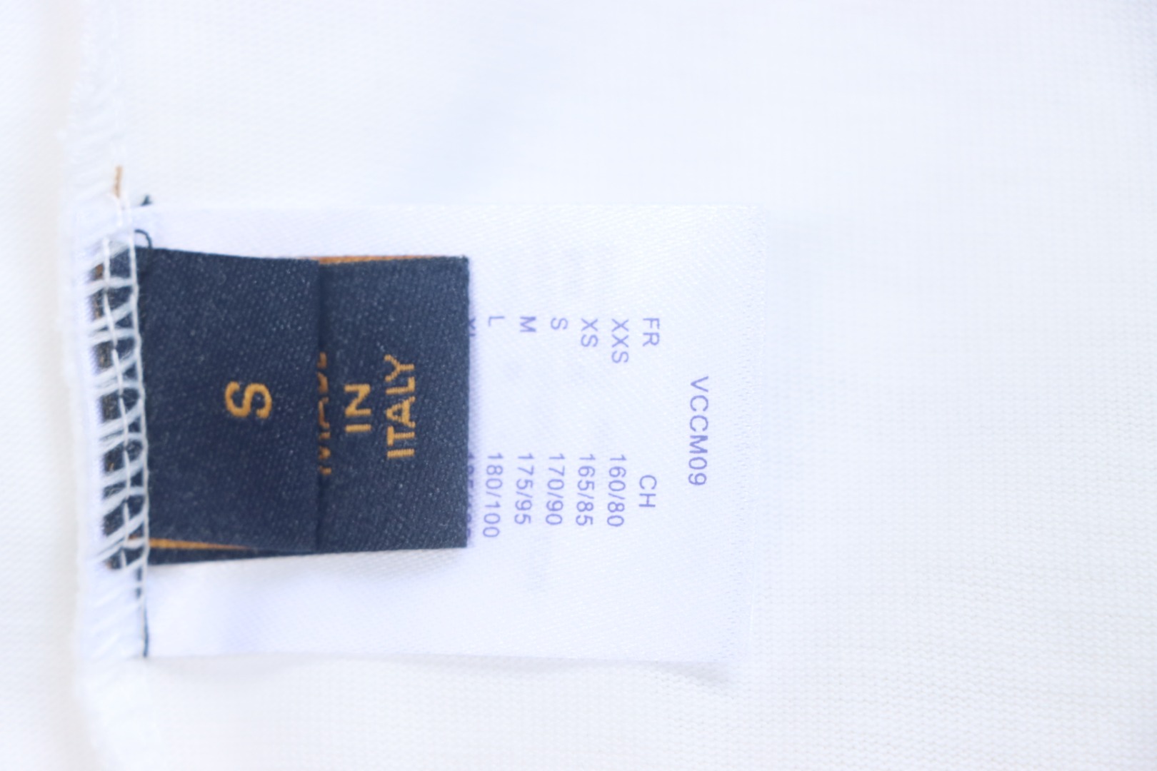 Louis Vuitton 2025ss watercolor round neck short sleeves white