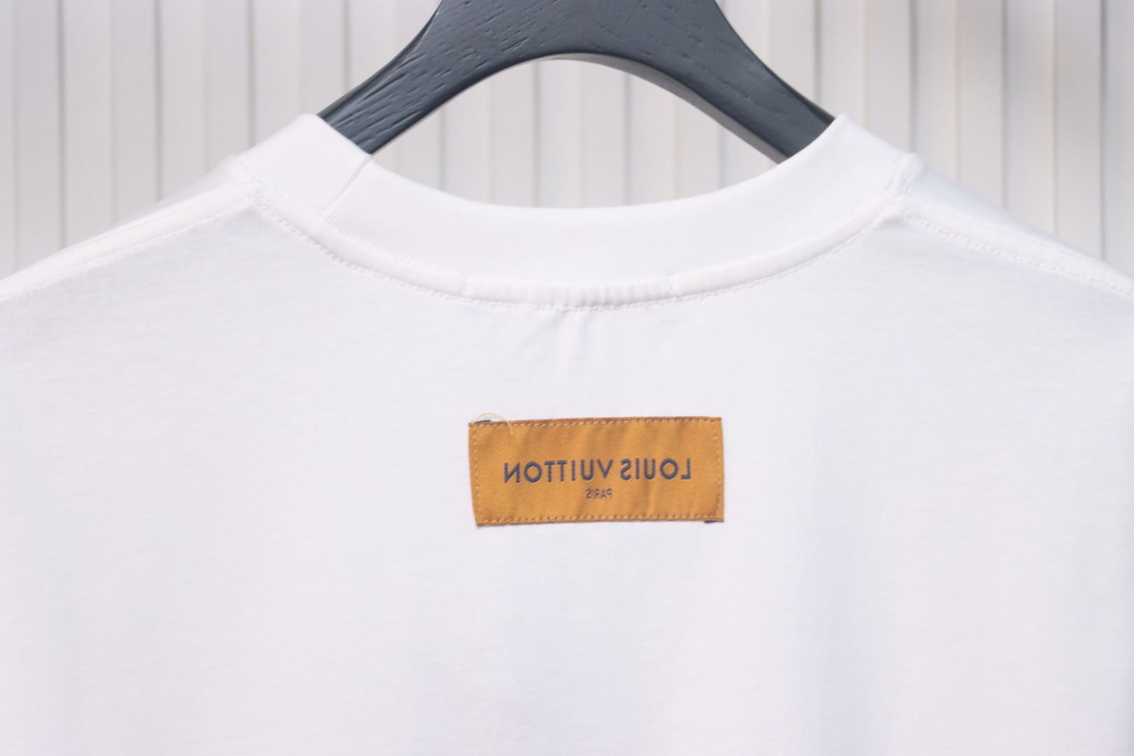 Louis Vuitton 2025ss watercolor round neck short sleeves white