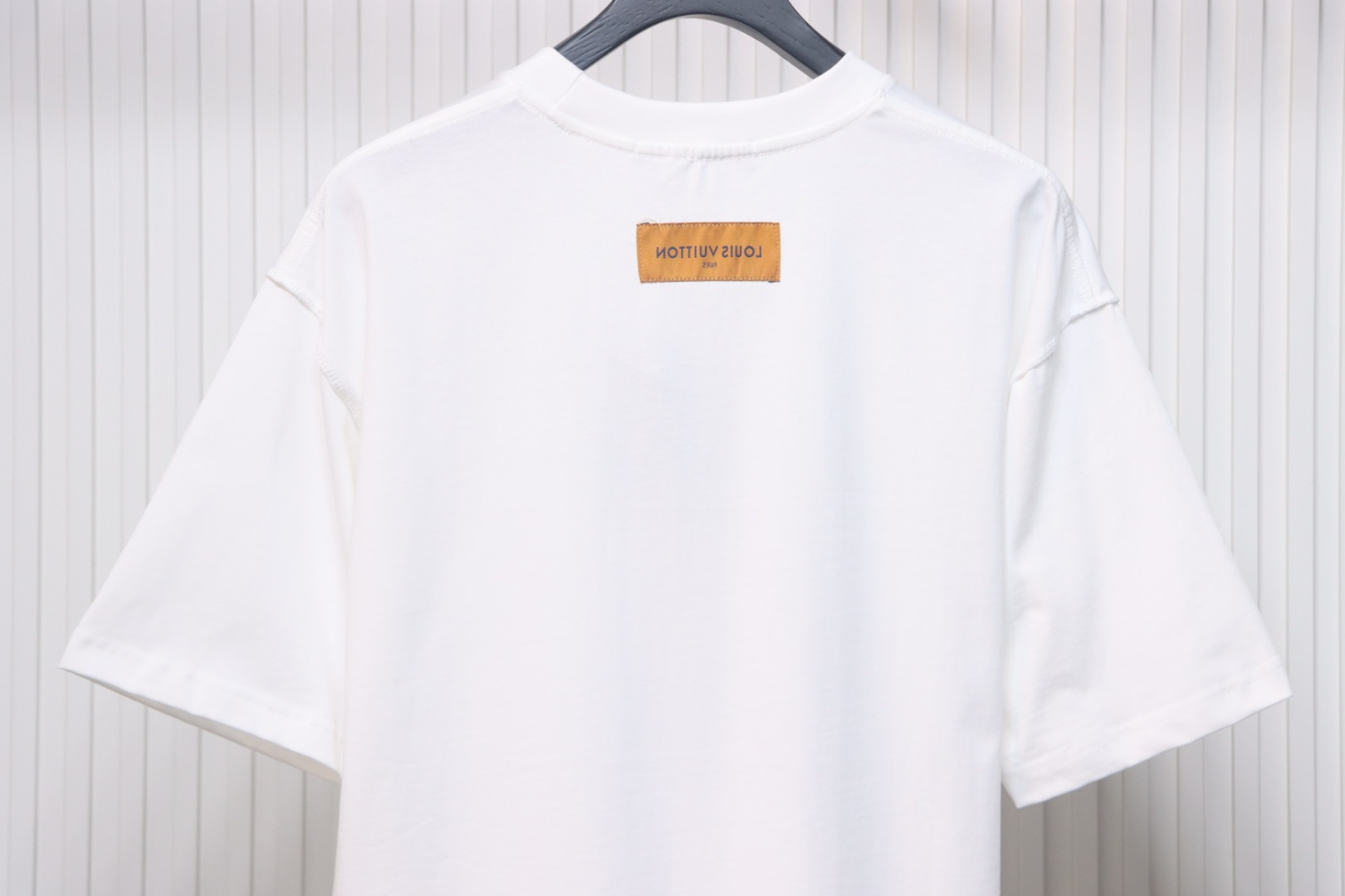 Louis Vuitton 2025ss watercolor round neck short sleeves white