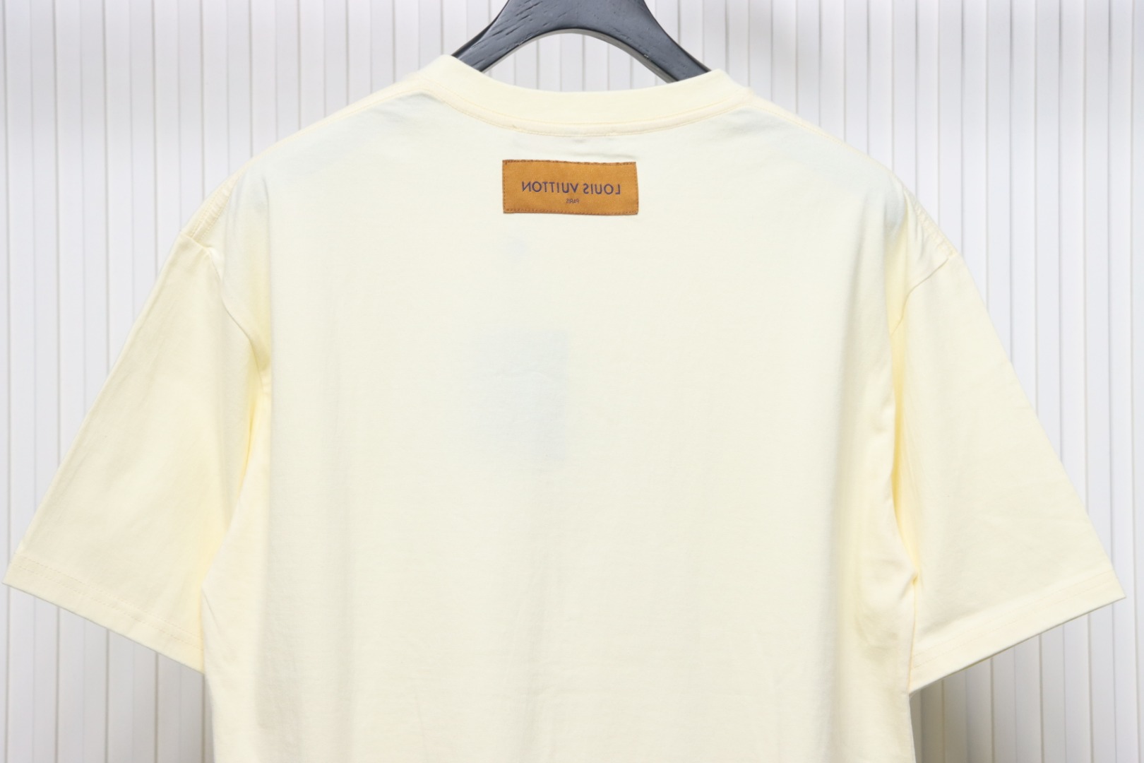 Louis Vuitton 23ss monogram logo printed short sleeves beige