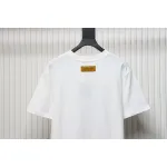 Louis Vuitton 24ss colorful polka dot heavy embroidered logo short sleeve White