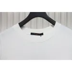 Louis Vuitton 24ss colorful polka dot heavy embroidered logo short sleeve White
