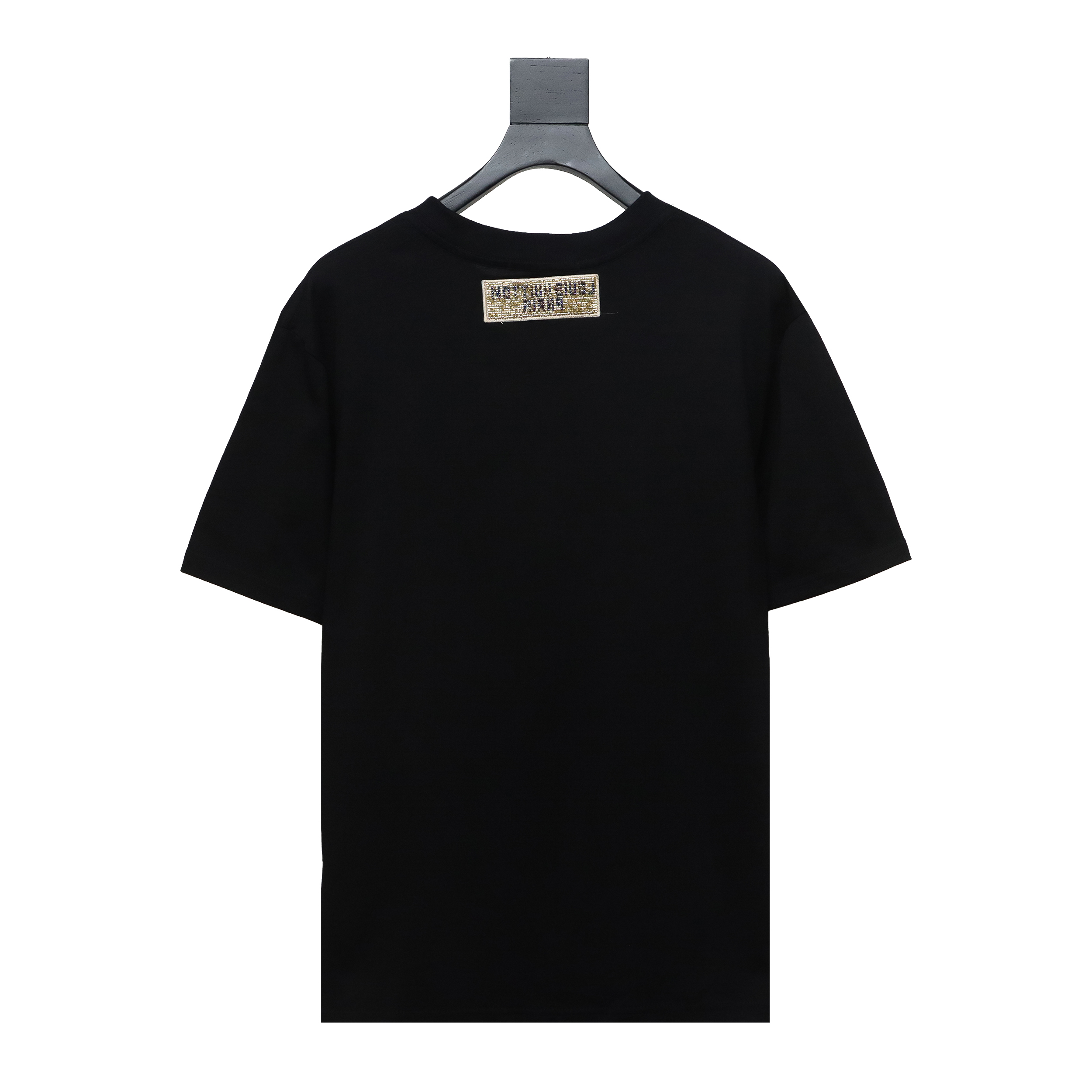 Louis Vuitton 24ss gradient lettering beaded short sleeve