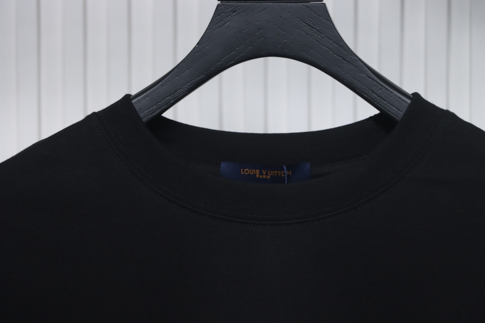 Louis Vuitton 25ss camouflage lettering logo print short sleeve T-shirt black