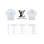 Louis Vuitton 25ss camouflage lettering logo print short sleeve T-shirt White