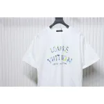 Louis Vuitton 25ss camouflage lettering logo print short sleeve T-shirt White