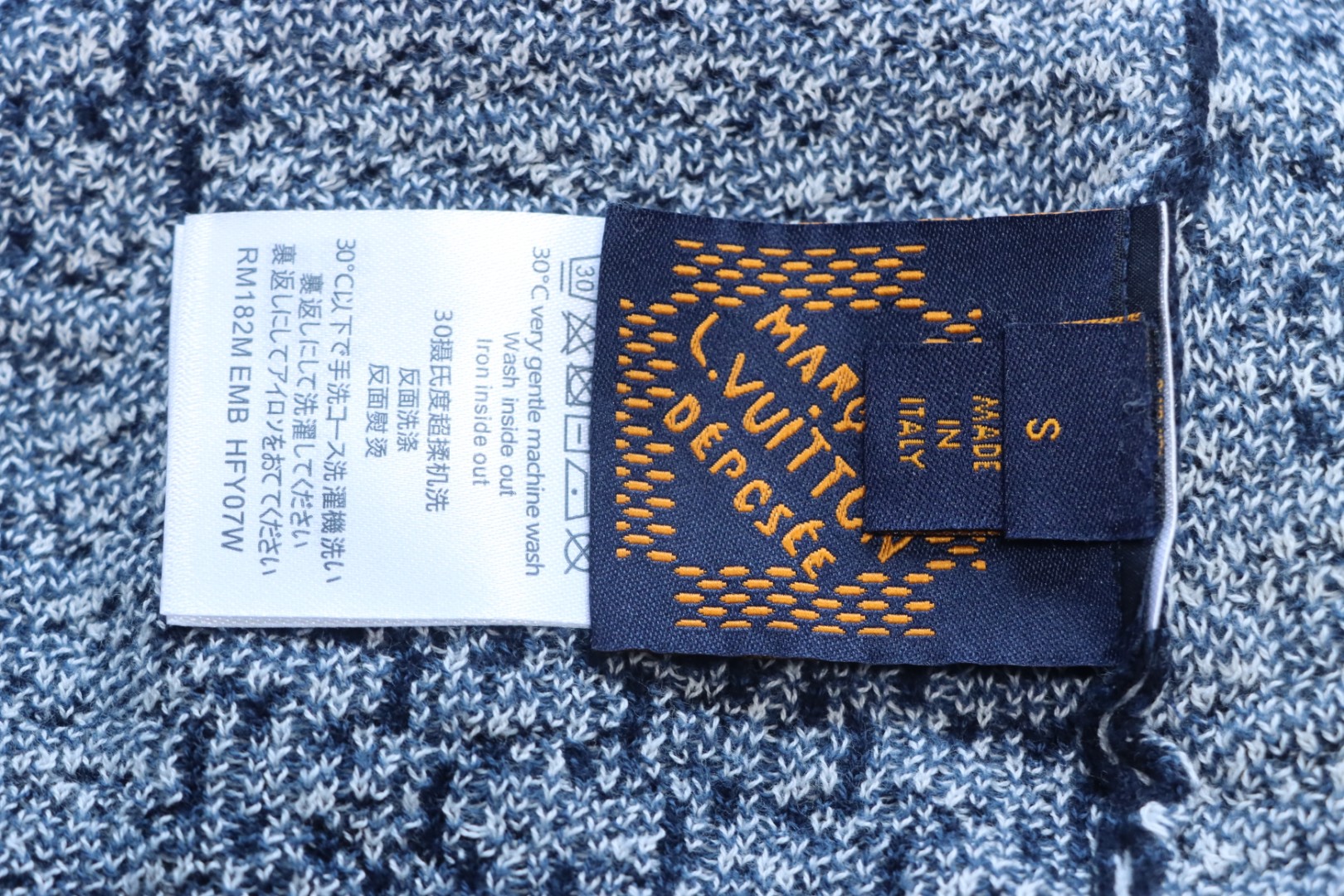 Louis Vuitton 25ss Checkerboard Knit Cardigan Short Sleeve